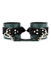 Наручники БДСМ Арсенал Emerald