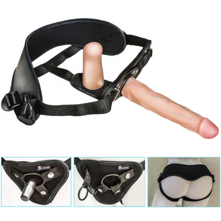 Страпон с 2 насадками Woman Strap 5,5"