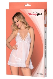 Белая сорочка Candy Girl Cecilia