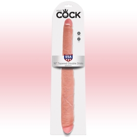 Фаллос King Cock 16&quot; Tapered Double
