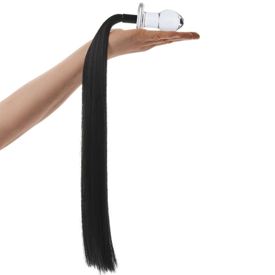 Пробка с хвостом Glas 3&quot; Horse Tail